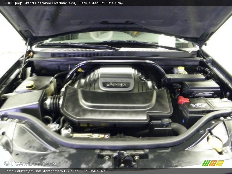 Black / Medium Slate Gray 2006 Jeep Grand Cherokee Overland 4x4