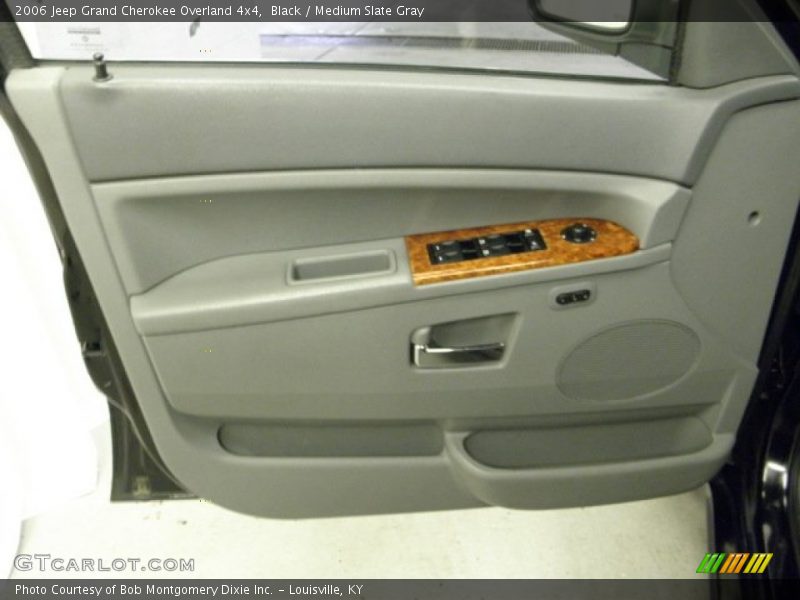 Black / Medium Slate Gray 2006 Jeep Grand Cherokee Overland 4x4