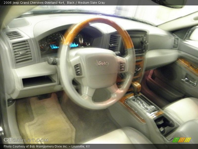 Black / Medium Slate Gray 2006 Jeep Grand Cherokee Overland 4x4