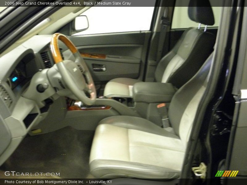 Black / Medium Slate Gray 2006 Jeep Grand Cherokee Overland 4x4