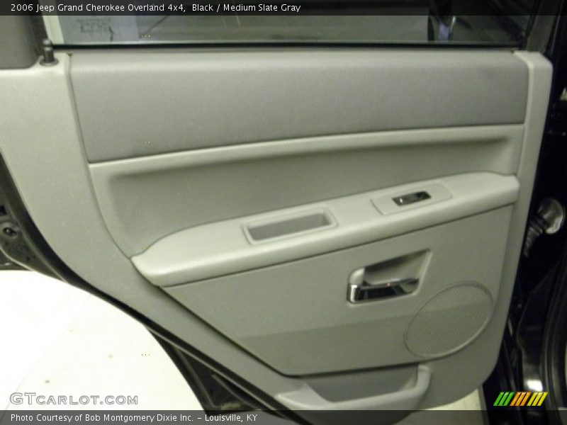Black / Medium Slate Gray 2006 Jeep Grand Cherokee Overland 4x4