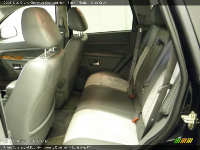 Black / Medium Slate Gray 2006 Jeep Grand Cherokee Overland 4x4