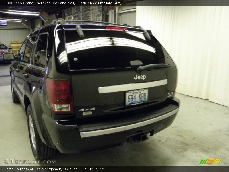 Black / Medium Slate Gray 2006 Jeep Grand Cherokee Overland 4x4