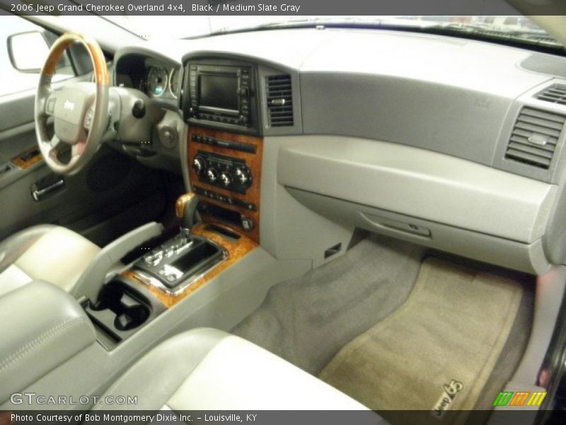 Black / Medium Slate Gray 2006 Jeep Grand Cherokee Overland 4x4