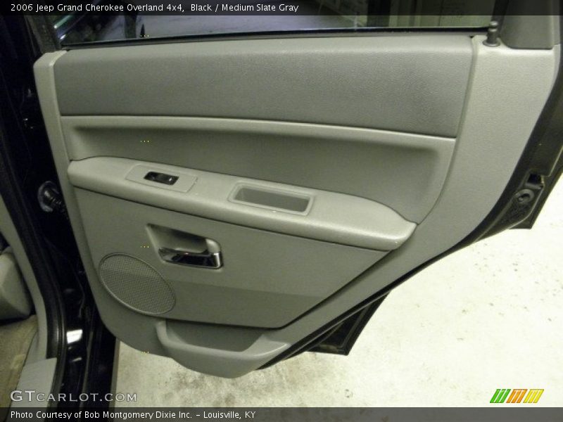 Black / Medium Slate Gray 2006 Jeep Grand Cherokee Overland 4x4
