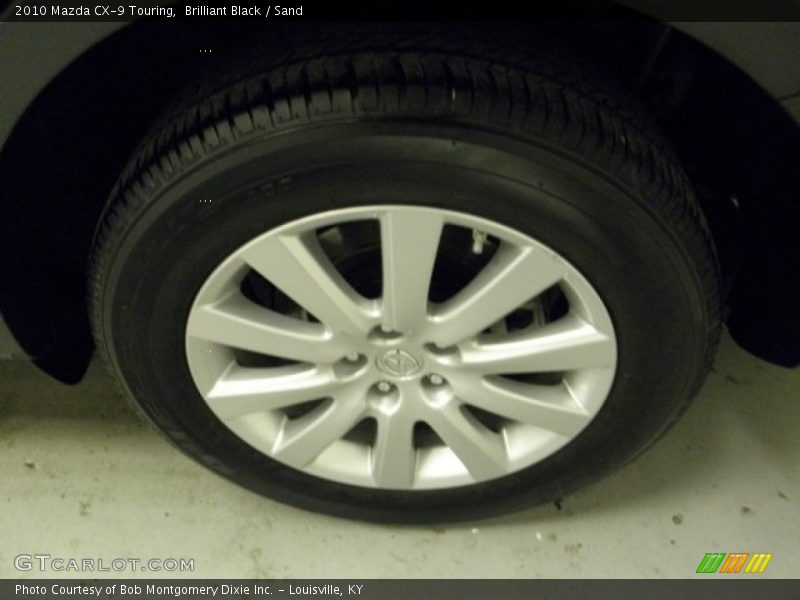 Brilliant Black / Sand 2010 Mazda CX-9 Touring
