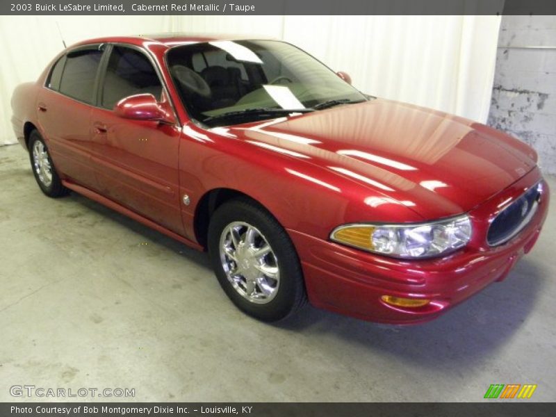 Cabernet Red Metallic / Taupe 2003 Buick LeSabre Limited