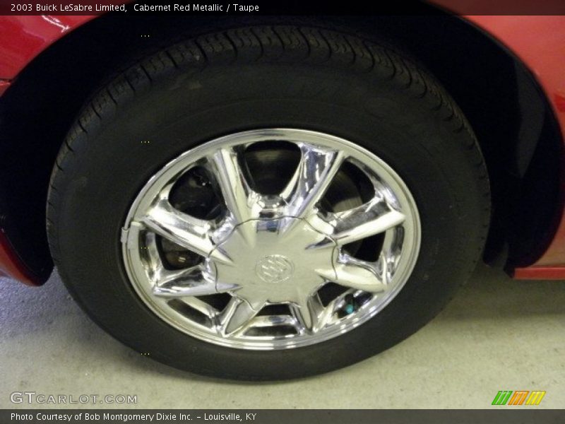 Cabernet Red Metallic / Taupe 2003 Buick LeSabre Limited