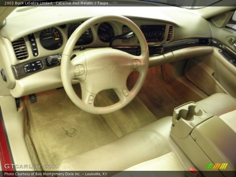 Cabernet Red Metallic / Taupe 2003 Buick LeSabre Limited