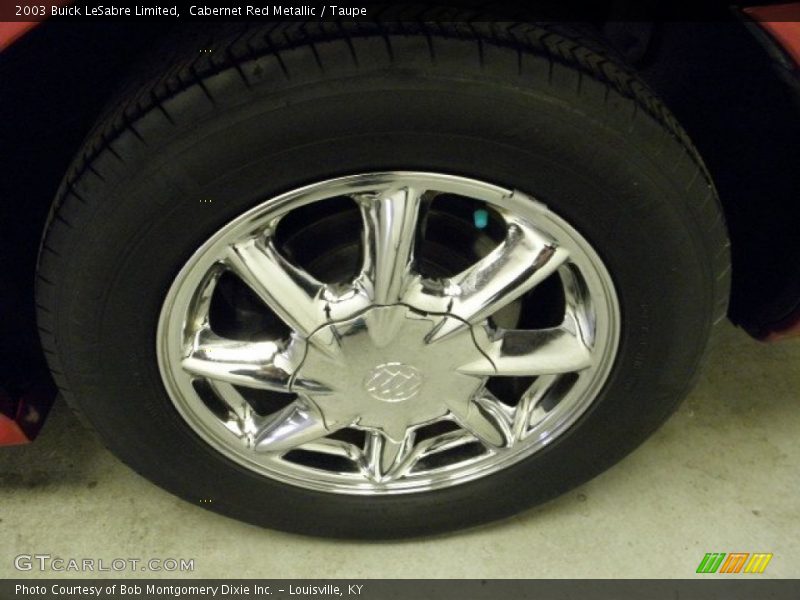 Cabernet Red Metallic / Taupe 2003 Buick LeSabre Limited