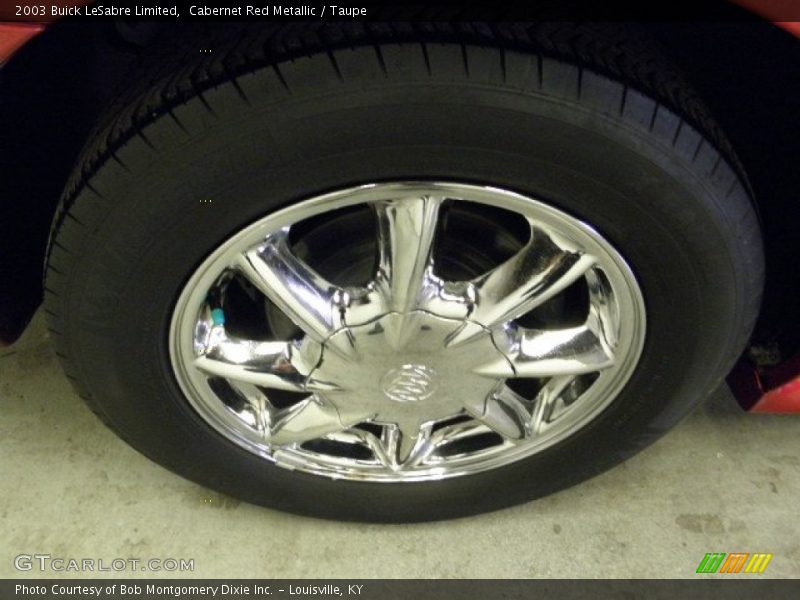 Cabernet Red Metallic / Taupe 2003 Buick LeSabre Limited