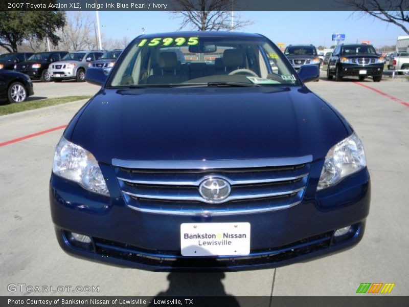 Indigo Ink Blue Pearl / Ivory 2007 Toyota Avalon XLS