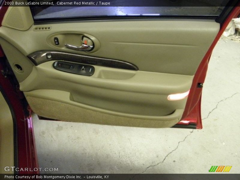 Cabernet Red Metallic / Taupe 2003 Buick LeSabre Limited