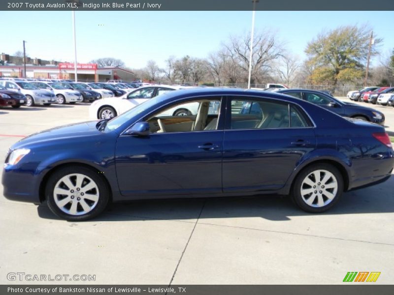 Indigo Ink Blue Pearl / Ivory 2007 Toyota Avalon XLS