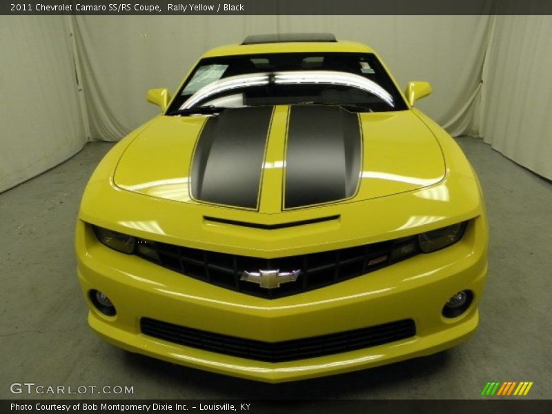 Rally Yellow / Black 2011 Chevrolet Camaro SS/RS Coupe