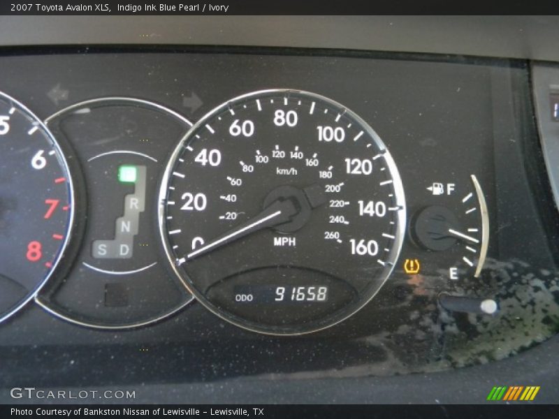 Indigo Ink Blue Pearl / Ivory 2007 Toyota Avalon XLS