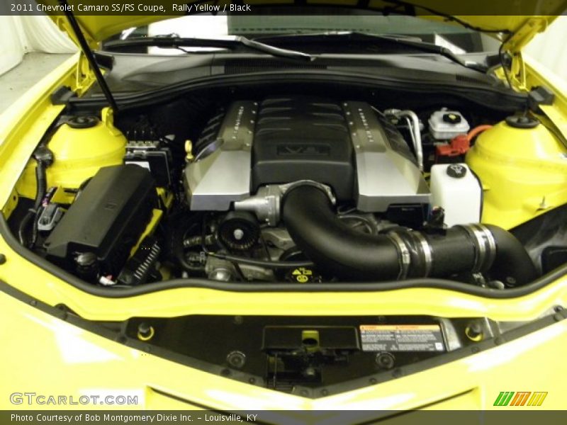 Rally Yellow / Black 2011 Chevrolet Camaro SS/RS Coupe