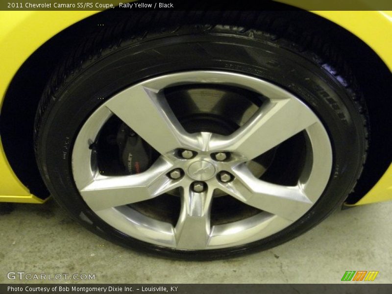 Rally Yellow / Black 2011 Chevrolet Camaro SS/RS Coupe