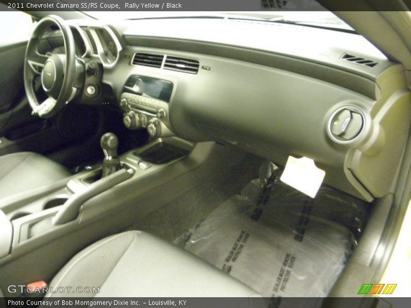 Rally Yellow / Black 2011 Chevrolet Camaro SS/RS Coupe