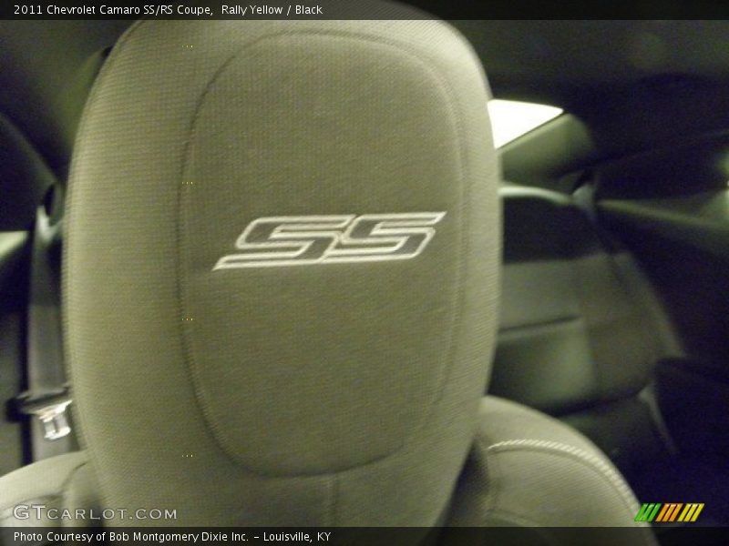 Rally Yellow / Black 2011 Chevrolet Camaro SS/RS Coupe