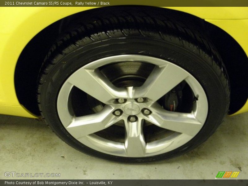 Rally Yellow / Black 2011 Chevrolet Camaro SS/RS Coupe