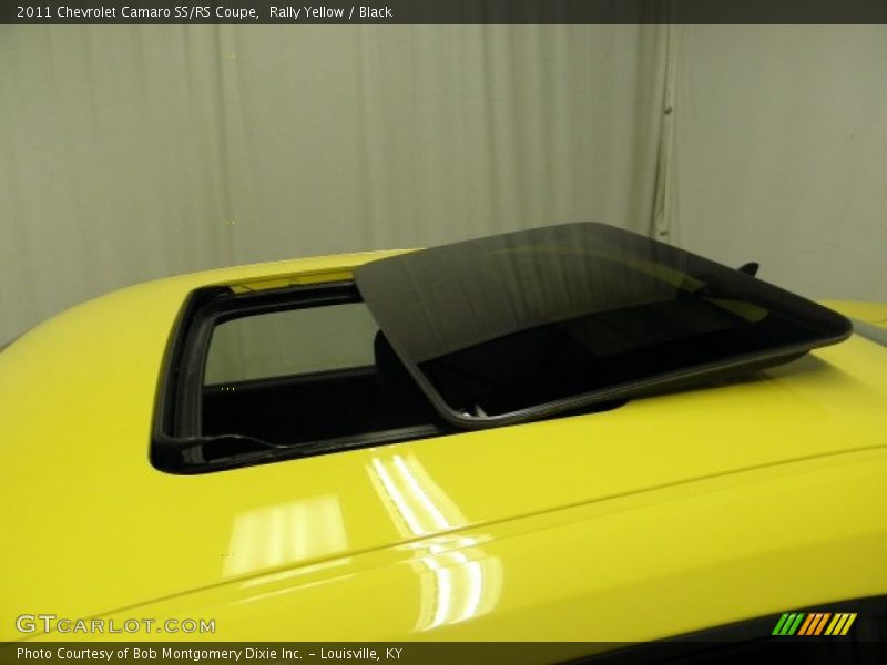 Rally Yellow / Black 2011 Chevrolet Camaro SS/RS Coupe