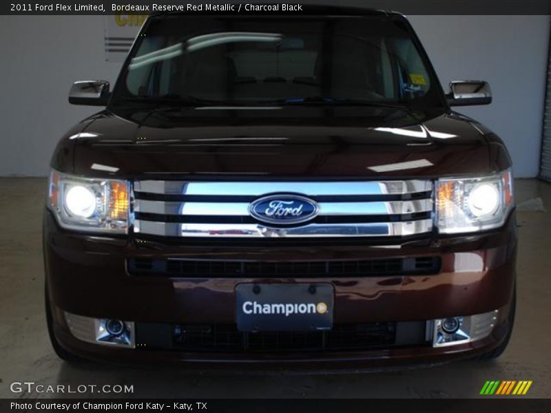 Bordeaux Reserve Red Metallic / Charcoal Black 2011 Ford Flex Limited