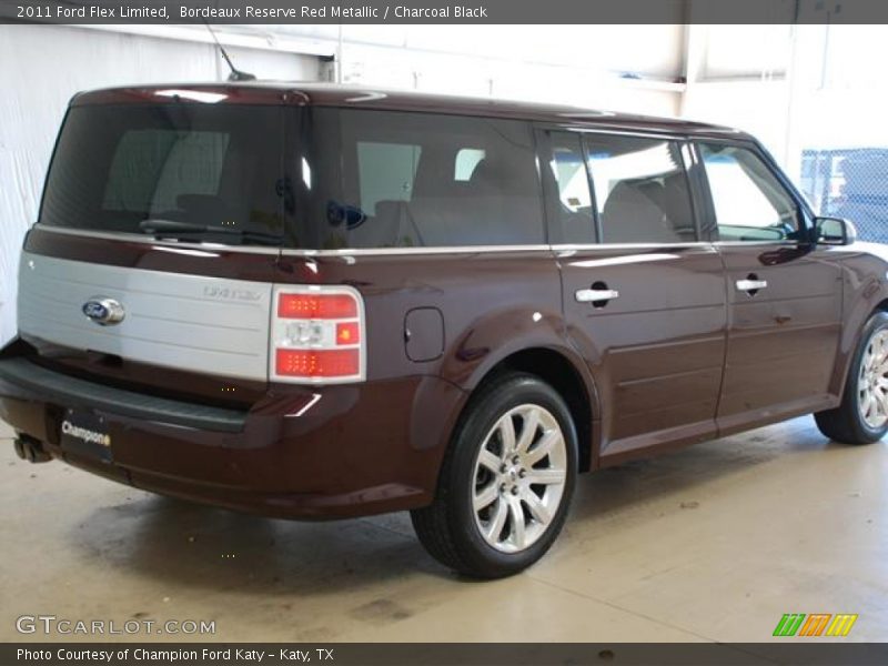 Bordeaux Reserve Red Metallic / Charcoal Black 2011 Ford Flex Limited