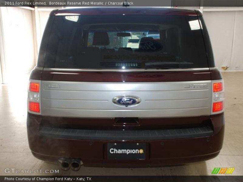 Bordeaux Reserve Red Metallic / Charcoal Black 2011 Ford Flex Limited