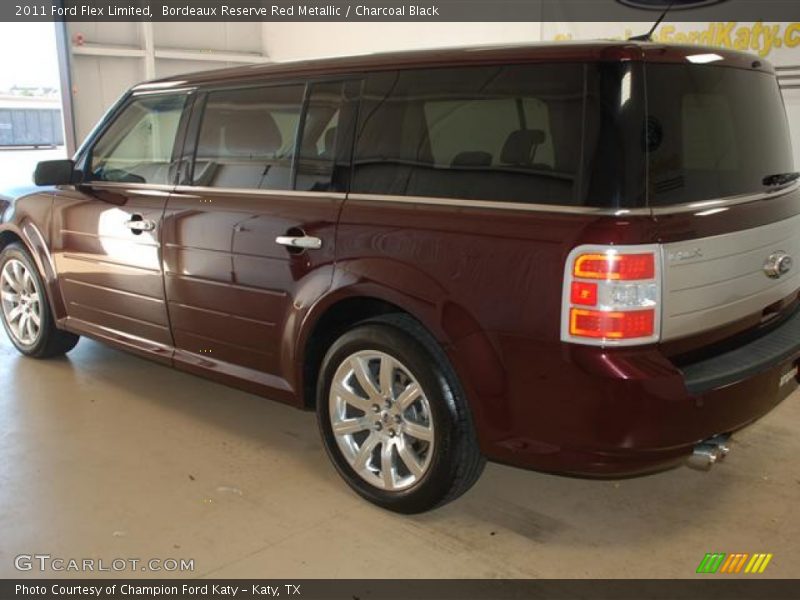 Bordeaux Reserve Red Metallic / Charcoal Black 2011 Ford Flex Limited