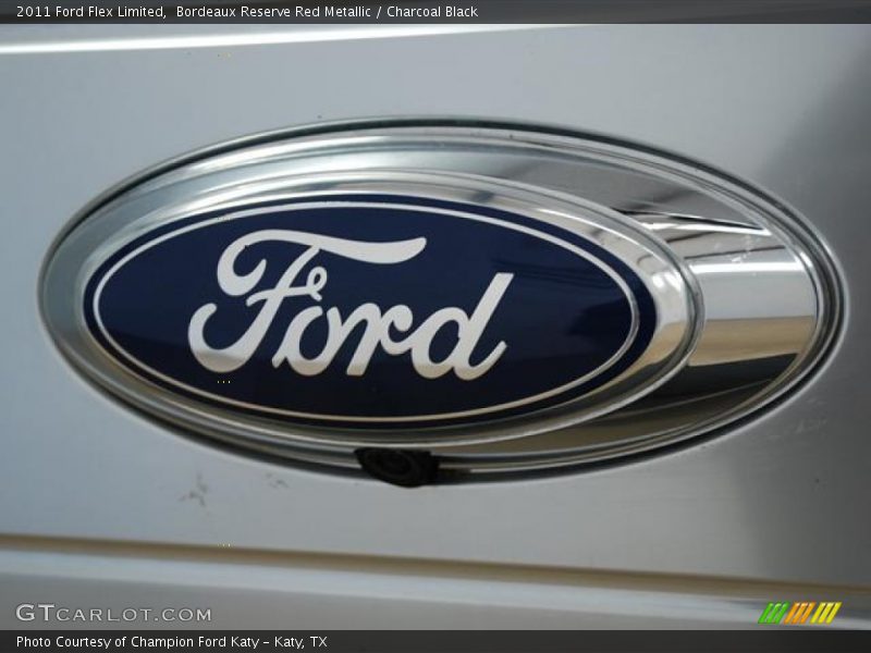 Bordeaux Reserve Red Metallic / Charcoal Black 2011 Ford Flex Limited