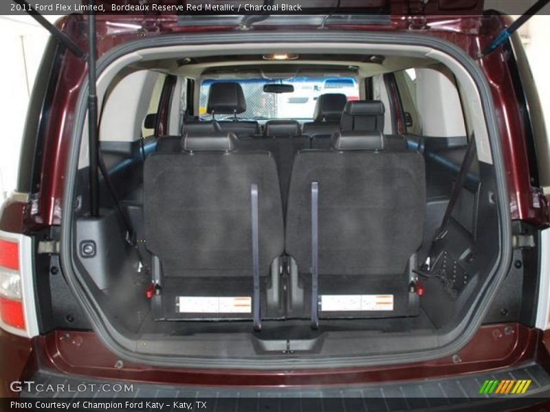 Bordeaux Reserve Red Metallic / Charcoal Black 2011 Ford Flex Limited