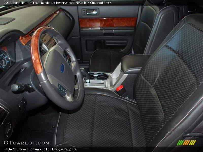 Bordeaux Reserve Red Metallic / Charcoal Black 2011 Ford Flex Limited