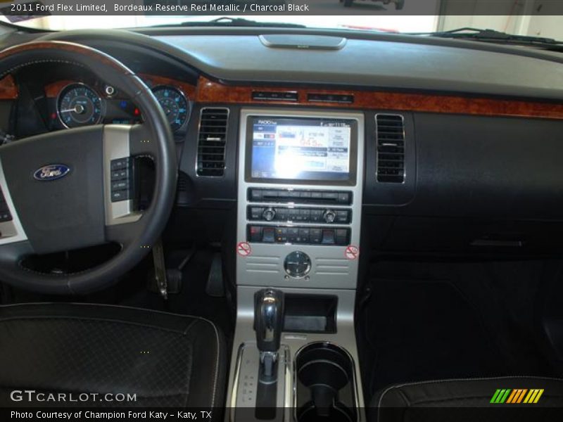 Bordeaux Reserve Red Metallic / Charcoal Black 2011 Ford Flex Limited