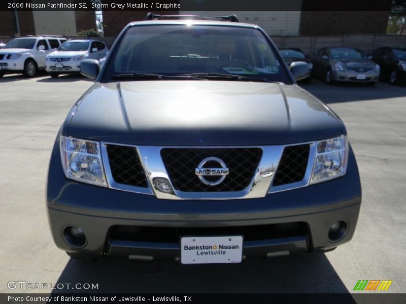 Storm Grey Metallic / Graphite 2006 Nissan Pathfinder SE