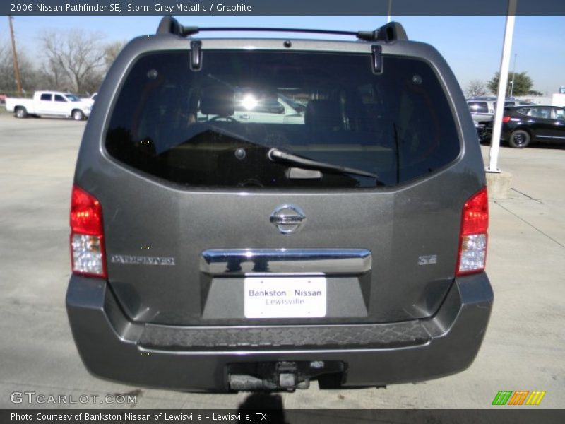 Storm Grey Metallic / Graphite 2006 Nissan Pathfinder SE