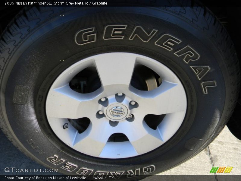 Storm Grey Metallic / Graphite 2006 Nissan Pathfinder SE