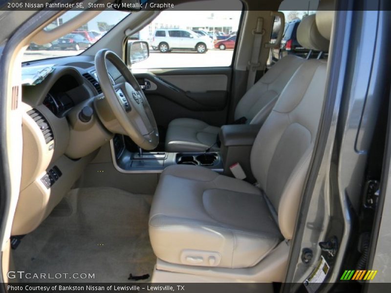 Storm Grey Metallic / Graphite 2006 Nissan Pathfinder SE