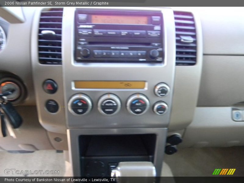 Storm Grey Metallic / Graphite 2006 Nissan Pathfinder SE