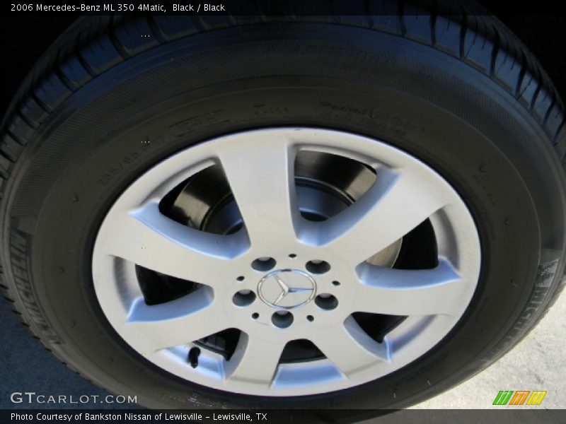 Black / Black 2006 Mercedes-Benz ML 350 4Matic