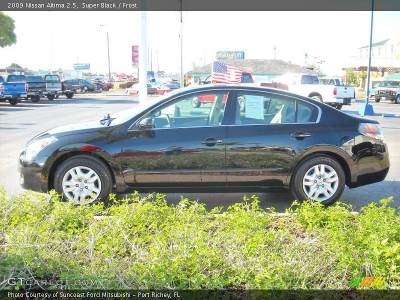 Super Black / Frost 2009 Nissan Altima 2.5