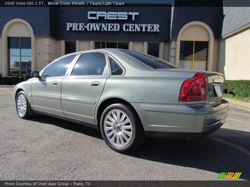 Willow Green Metallic / Taupe/Light Taupe 2006 Volvo S80 2.5T