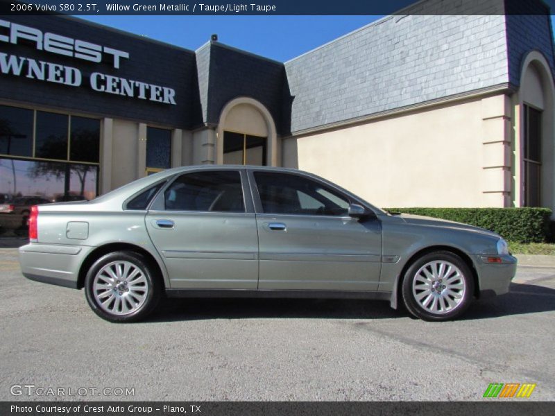 Willow Green Metallic / Taupe/Light Taupe 2006 Volvo S80 2.5T