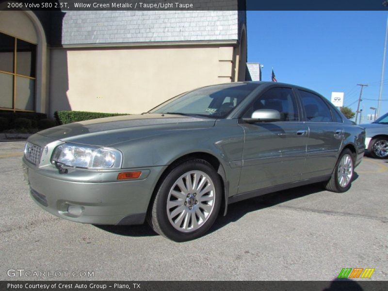 Willow Green Metallic / Taupe/Light Taupe 2006 Volvo S80 2.5T
