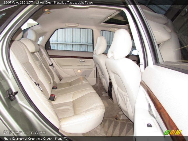 Willow Green Metallic / Taupe/Light Taupe 2006 Volvo S80 2.5T