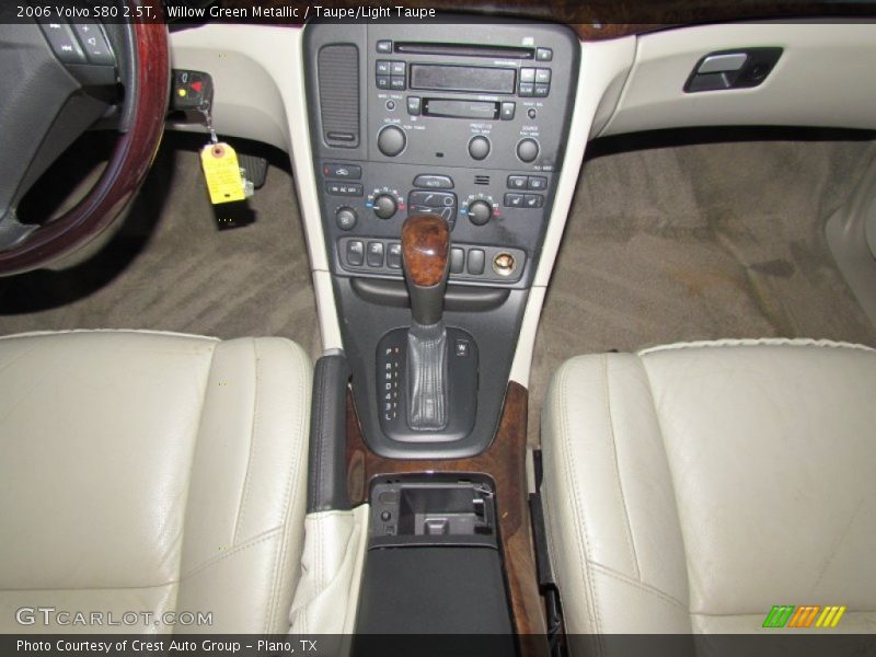 Willow Green Metallic / Taupe/Light Taupe 2006 Volvo S80 2.5T
