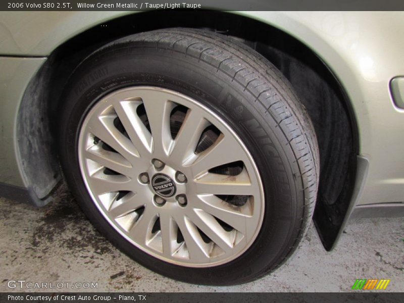 Willow Green Metallic / Taupe/Light Taupe 2006 Volvo S80 2.5T