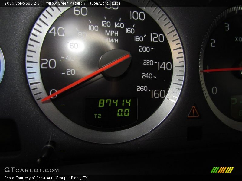 Willow Green Metallic / Taupe/Light Taupe 2006 Volvo S80 2.5T