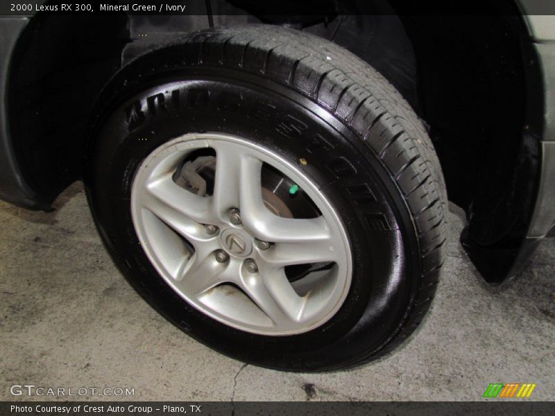 Mineral Green / Ivory 2000 Lexus RX 300