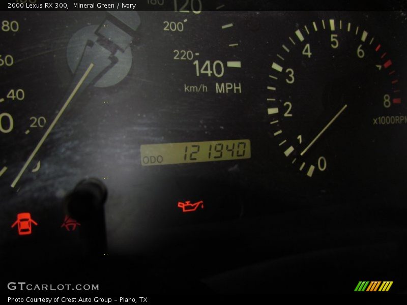 Mineral Green / Ivory 2000 Lexus RX 300